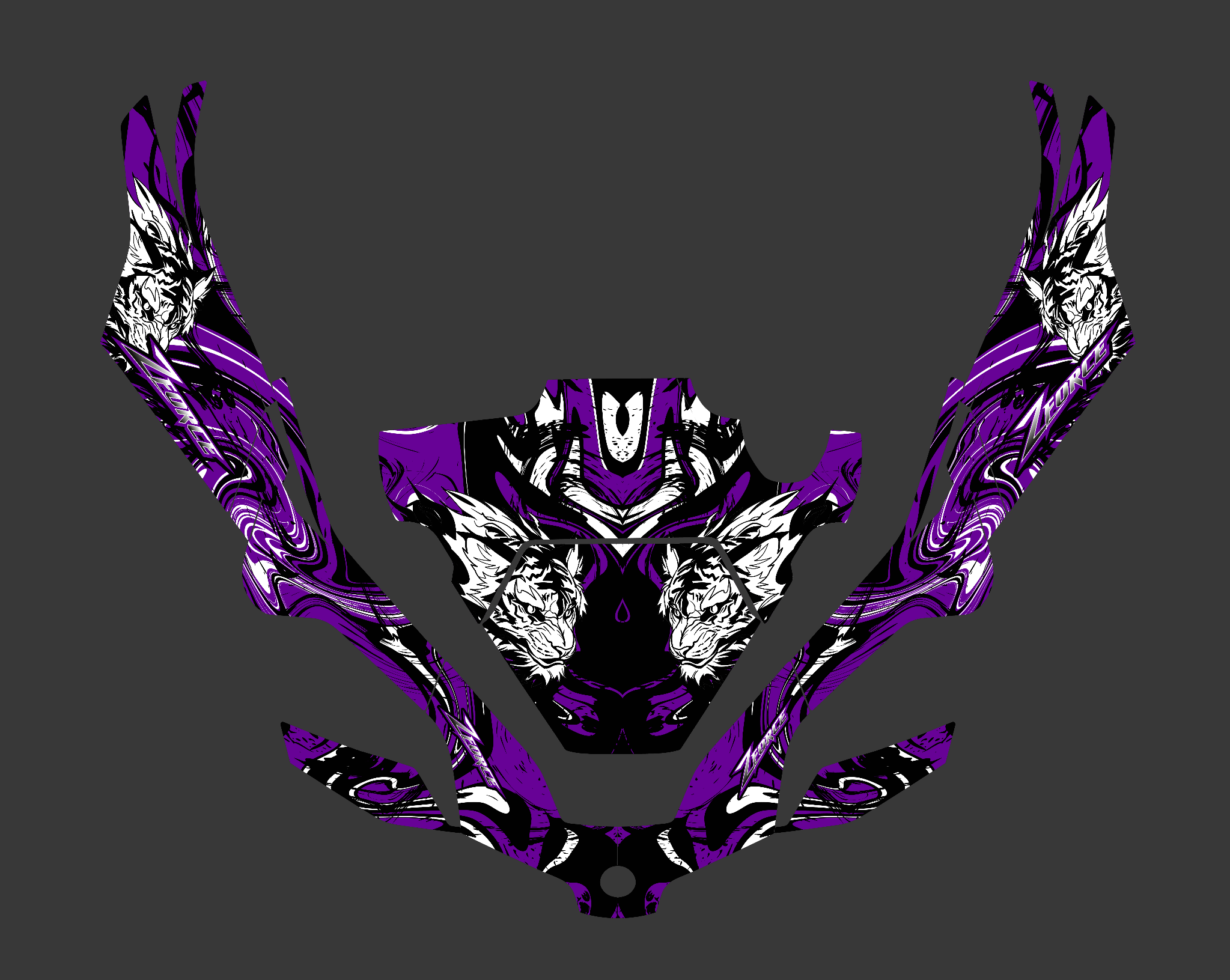 Bengal Tiger - CF MOTO ZForce Sport (Various Colors)