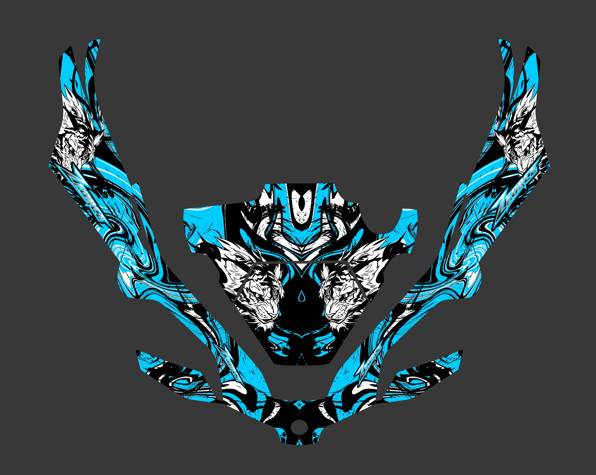 Bengal Tiger - CF MOTO ZForce Sport (Various Colors)