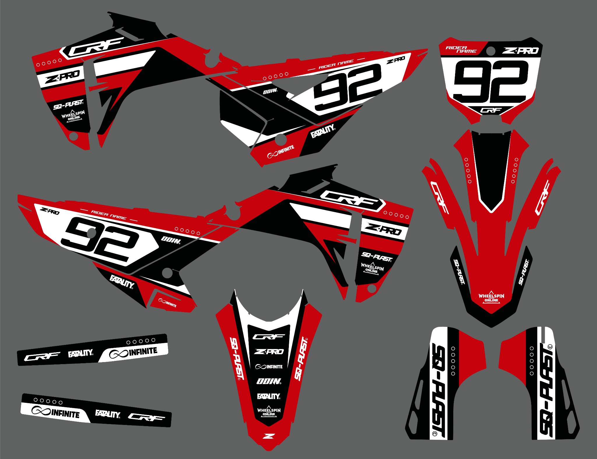 Honda CRF/CR- All models