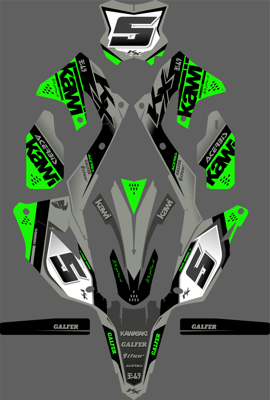 Kawasaki KX/KXF- All models