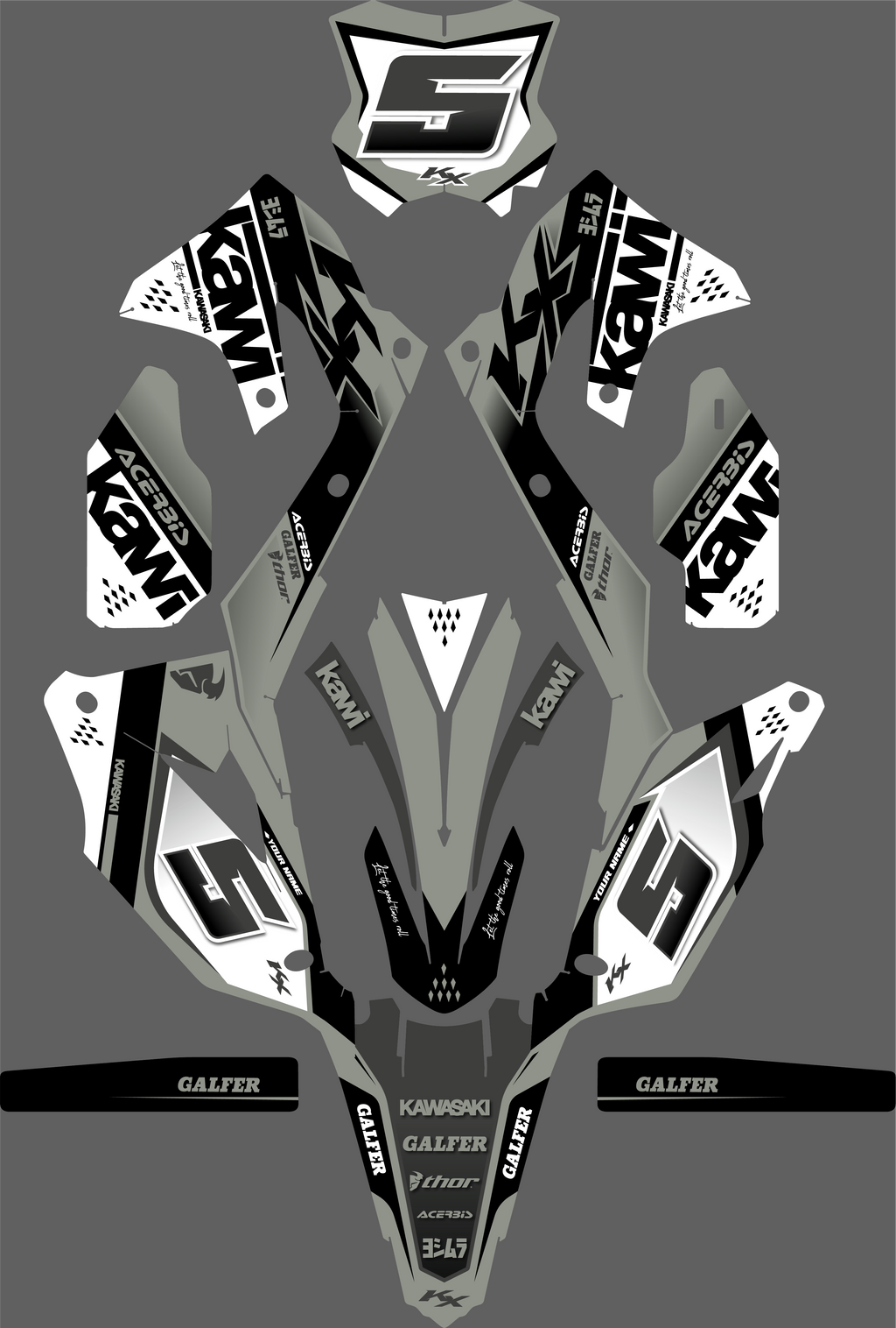 Kawasaki KX/KXF- All models