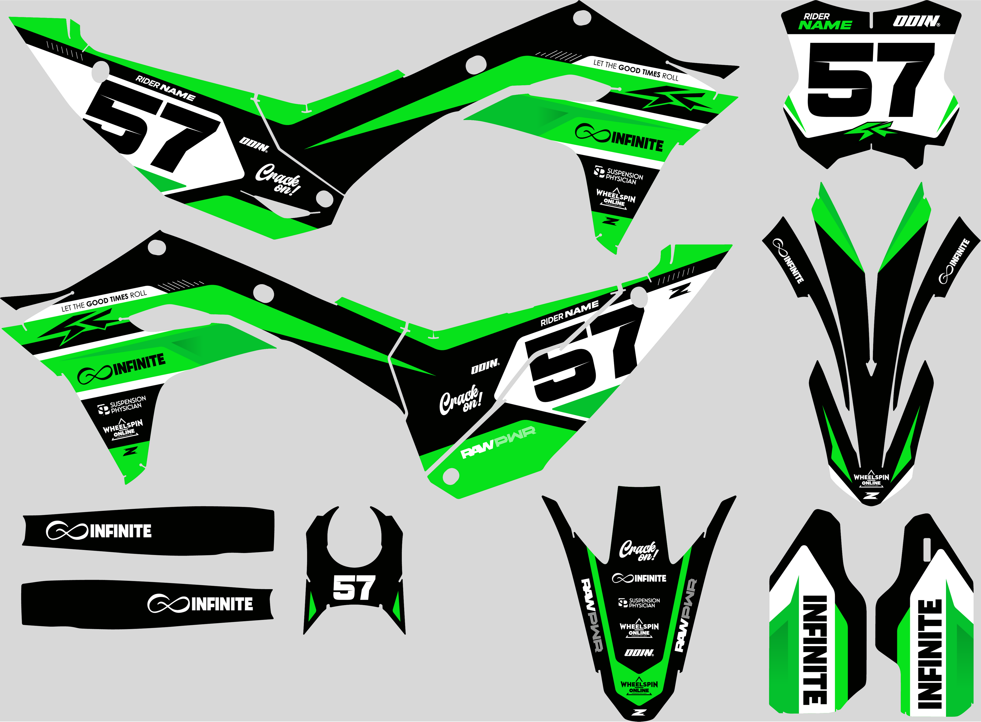 Kawasaki KX/KXF- All models