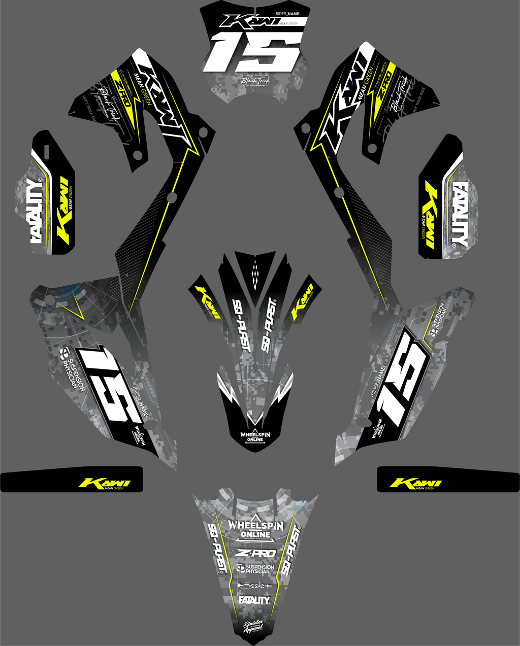 Kawasaki KX/KXF- All models