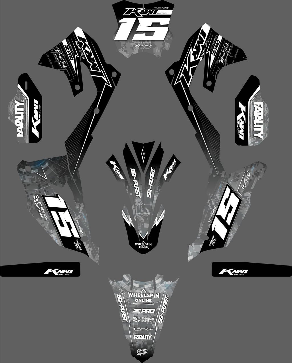 Kawasaki KX/KXF- All models