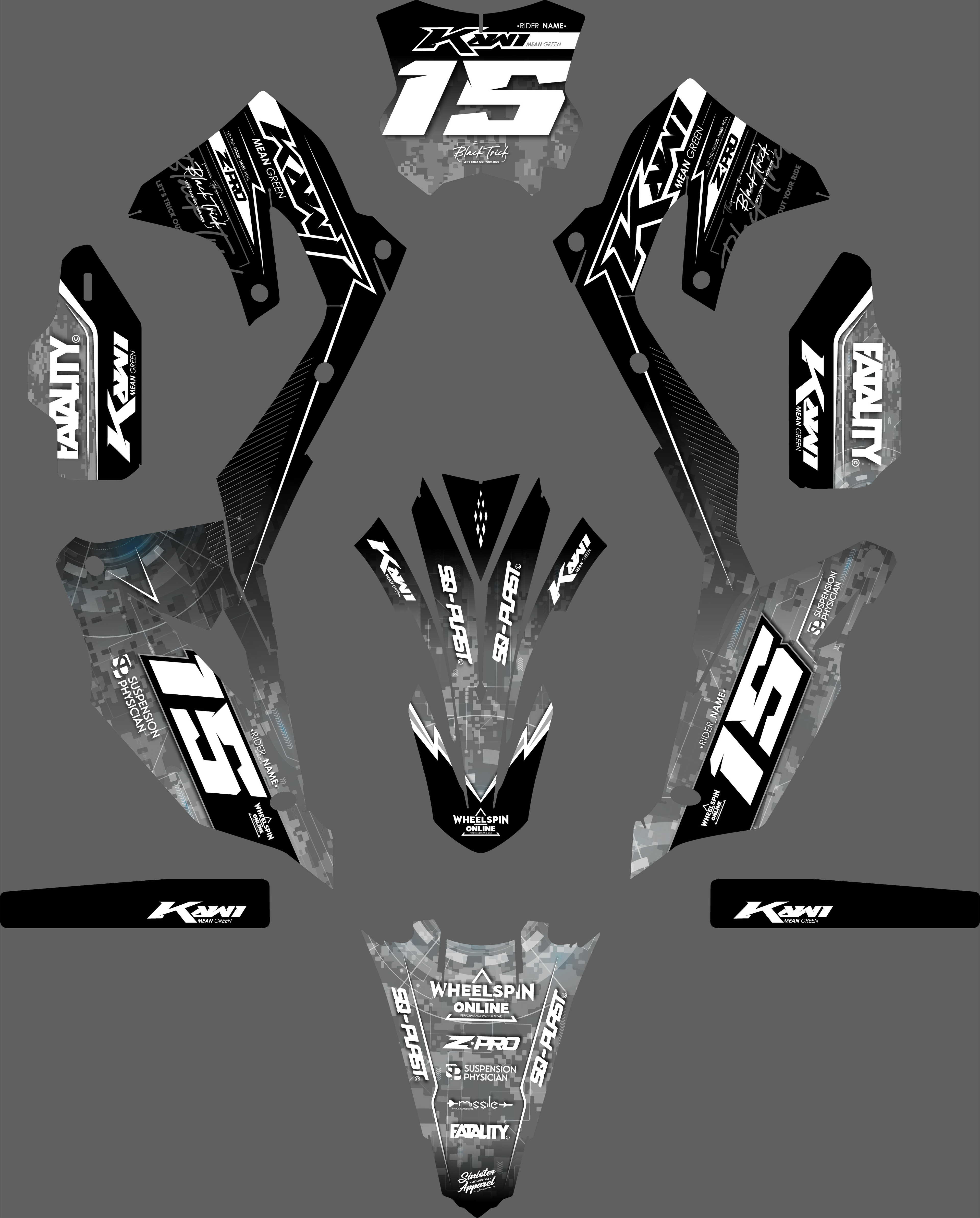 Kawasaki KX/KXF- All models