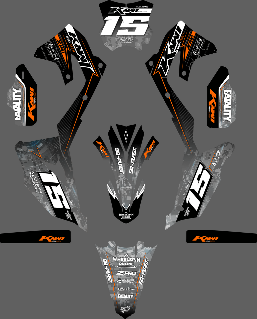 Kawasaki KX/KXF- All models