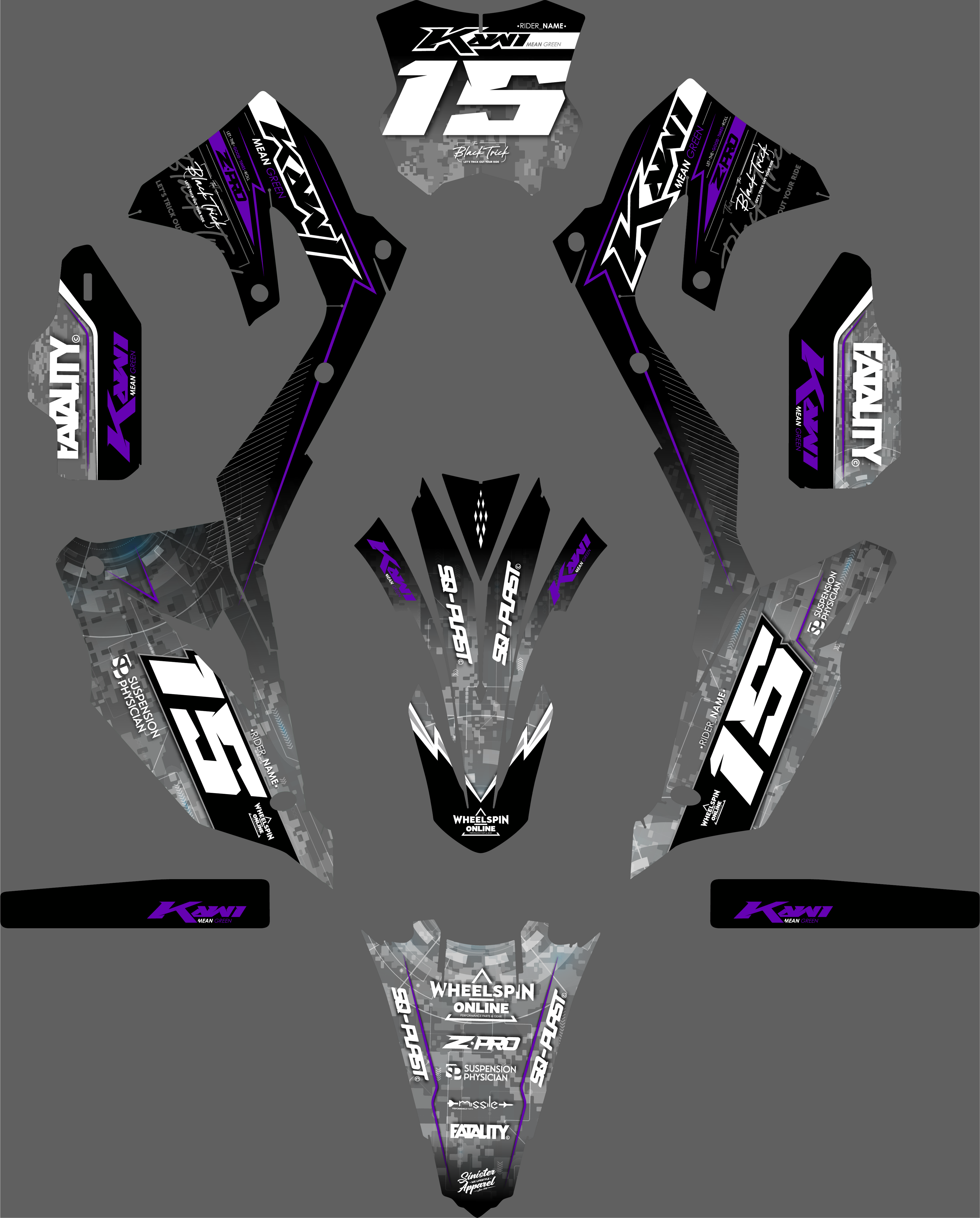 Kawasaki KX/KXF- All models