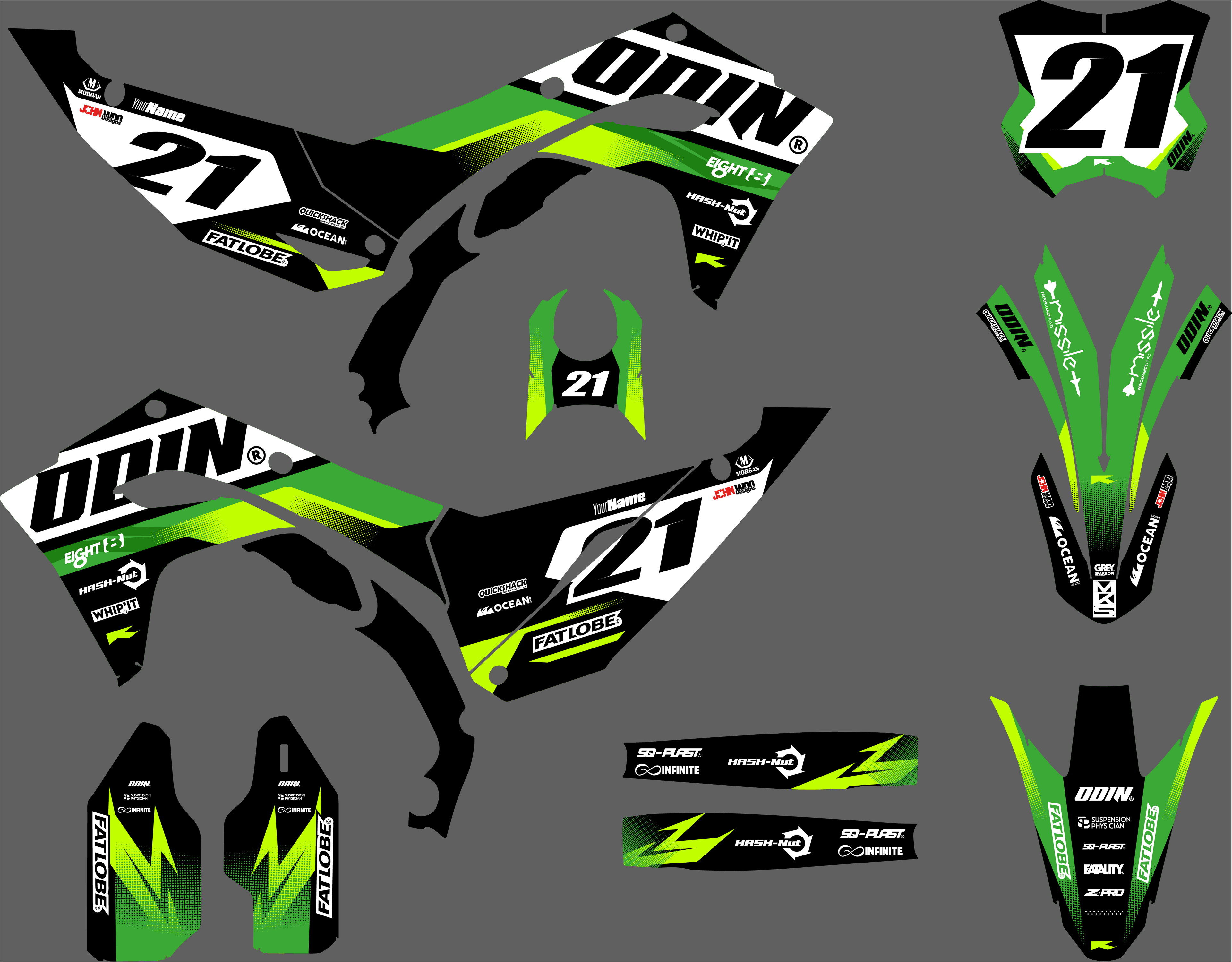 Kawasaki KX/KXF- All models