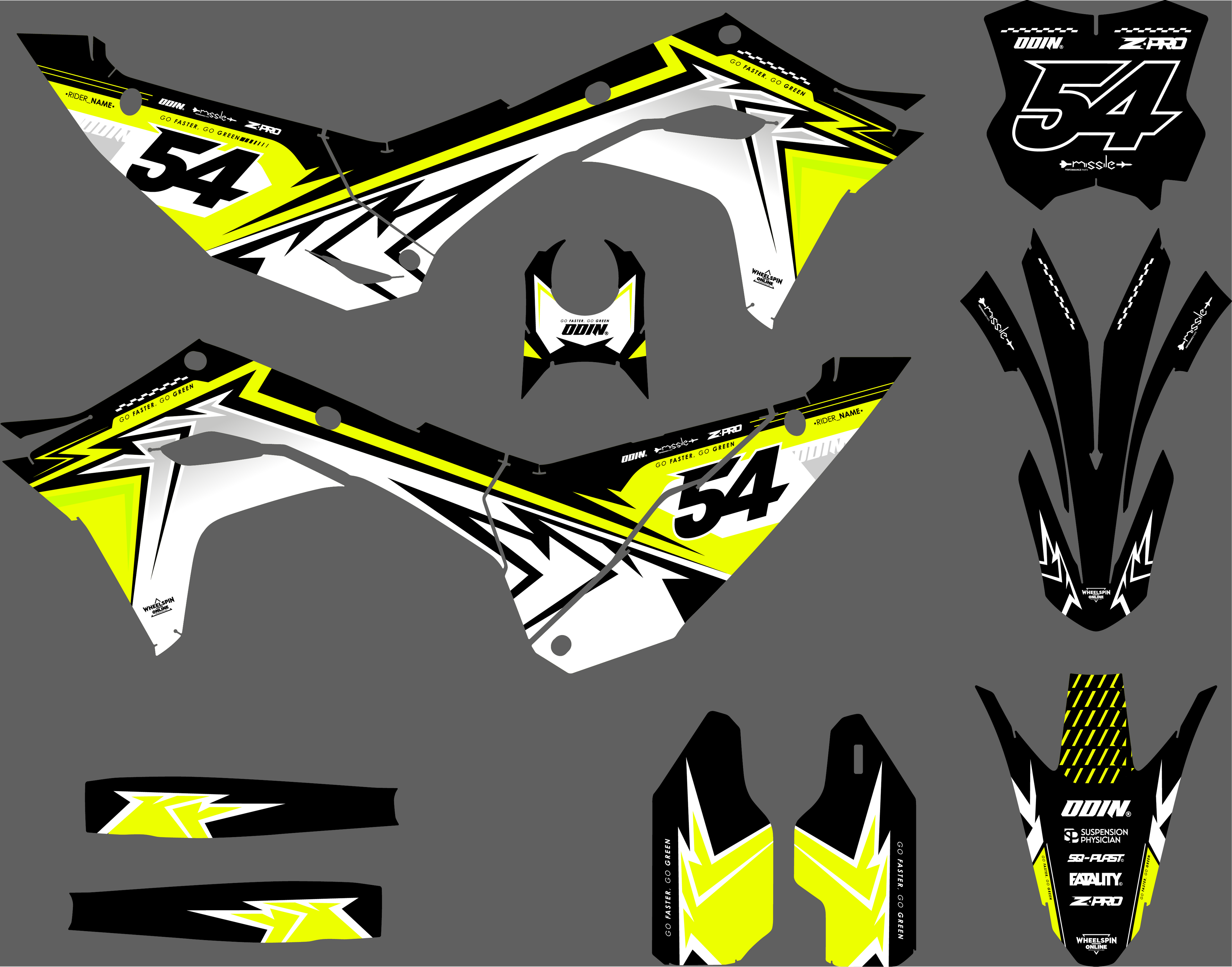 Kawasaki KX/KXF- All models